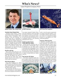 Marine Technology Magazine, page 61,  Nov 2021
