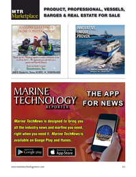 Marine Technology Magazine, page 63,  Nov 2021
