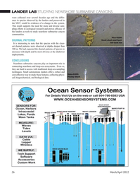 Marine Technology Magazine, page 26,  Mar 2022