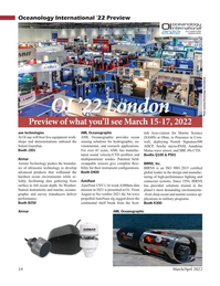 Marine Technology Magazine, page 54,  Mar 2022