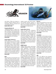 Marine Technology Magazine, page 58,  Mar 2022