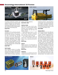 Marine Technology Magazine, page 60,  Mar 2022