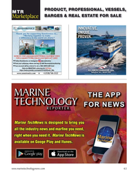 Marine Technology Magazine, page 63,  Jul 2022