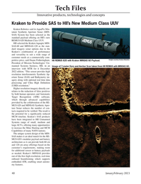Marine Technology Magazine, page 40,  Jan 2023