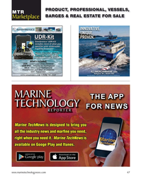 Marine Technology Magazine, page 47,  May 2023