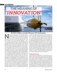 Marine Technology Magazine, page 12,  Jul 2023