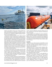 Marine Technology Magazine, page 21,  Nov 2023