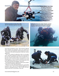 Marine Technology Magazine, page 43,  Nov 2023