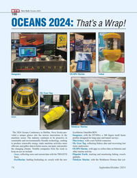 Marine Technology Magazine, page 74,  Sep 2024