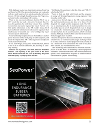 Marine Technology Magazine, page 25,  Jan 2025