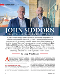 Marine Technology Magazine, page 28,  May 2025