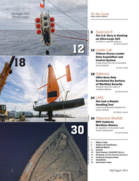 Marine Technology Magazine, page 2,  Jul 2025