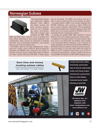 Marine Technology Magazine, page 31,  Sep 2025