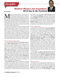 Maritime Logistics Professional Magazine, page 16,  Q2 2013
