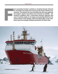Maritime Logistics Professional Magazine, page 38,  Q2 2013