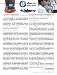 Maritime Logistics Professional Magazine, page 55,  Q3 2013