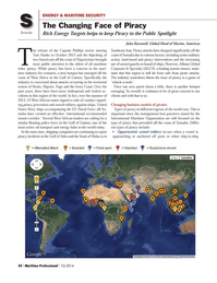Maritime Logistics Professional Magazine, page 24,  Q1 2014