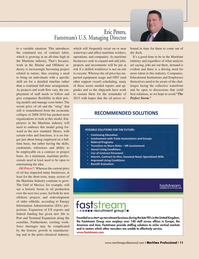 Maritime Logistics Professional Magazine, page 11,  Q2 2015