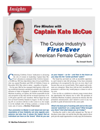 Maritime Logistics Professional Magazine, page 10,  Q3 2015