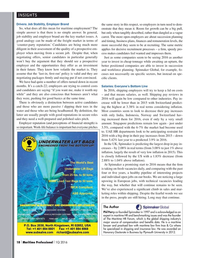 Maritime Logistics Professional Magazine, page 18,  Q1 2016