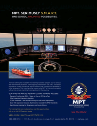 Maritime Logistics Professional Magazine, page 4th Cover,  Q1 2016