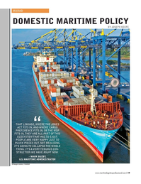 Maritime Logistics Professional Magazine, page 19,  Nov/Dec 2017