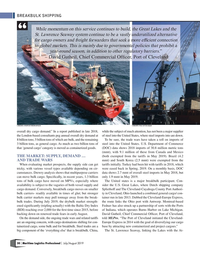 Maritime Logistics Professional Magazine, page 30,  Jul/Aug 2019
