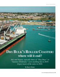 Maritime Logistics Professional Magazine, page 31,  Sep/Oct 2019