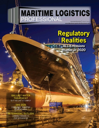 Maritime Logistics Professional Magazine Cover Nov/Dec 2019 - Short Sea Shipping Ports