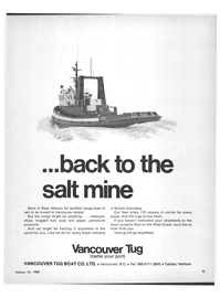 Maritime Reporter Magazine, page 13,  Jan 15, 1969