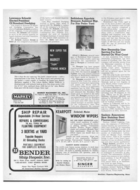 Maritime Reporter Magazine, page 28,  Feb 15, 1969