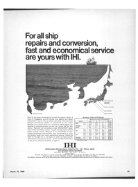 Maritime Reporter Magazine, page 59,  Mar 15, 1969