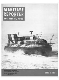 Maritime Reporter Magazine Cover Apr 1969 - 