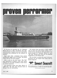 Maritime Reporter Magazine, page 19,  Apr 1969