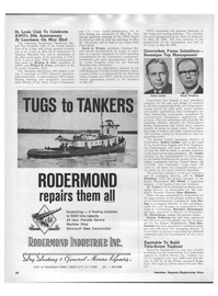 Maritime Reporter Magazine, page 30,  May 15, 1969