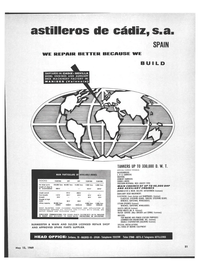 Maritime Reporter Magazine, page 47,  May 15, 1969
