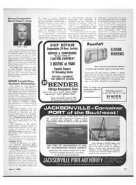 Maritime Reporter Magazine, page 15,  Jun 1969