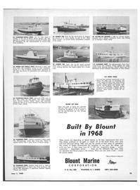 Maritime Reporter Magazine, page 53,  Jun 1969