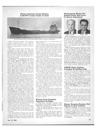 Maritime Reporter Magazine, page 47,  Jun 15, 1969