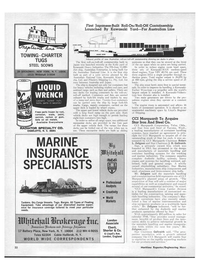 Maritime Reporter Magazine, page 20,  Jul 15, 1969