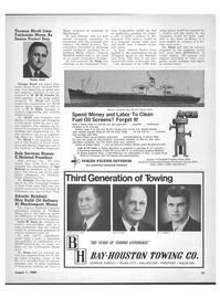 Maritime Reporter Magazine, page 13,  Aug 1969