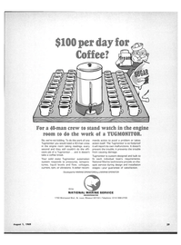 Maritime Reporter Magazine, page 27,  Aug 1969