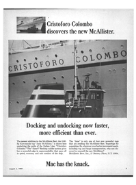 Maritime Reporter Magazine, page 1,  Aug 1969