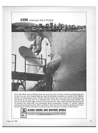 Maritime Reporter Magazine, page 21,  Aug 15, 1969