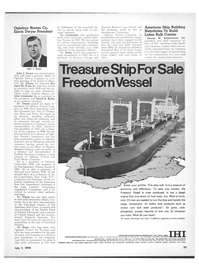 Maritime Reporter Magazine, page 21,  Jul 1970