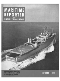 Maritime Reporter Magazine Cover Oct 1970 - 