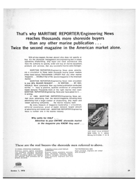 Maritime Reporter Magazine, page 27,  Oct 1970