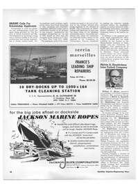 Maritime Reporter Magazine, page 28,  Feb 1971