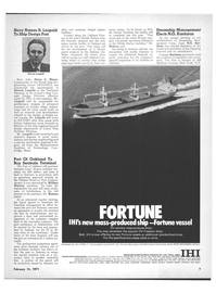 Maritime Reporter Magazine, page 7,  Feb 15, 1971