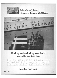 Maritime Reporter Magazine, page 1,  Mar 1971